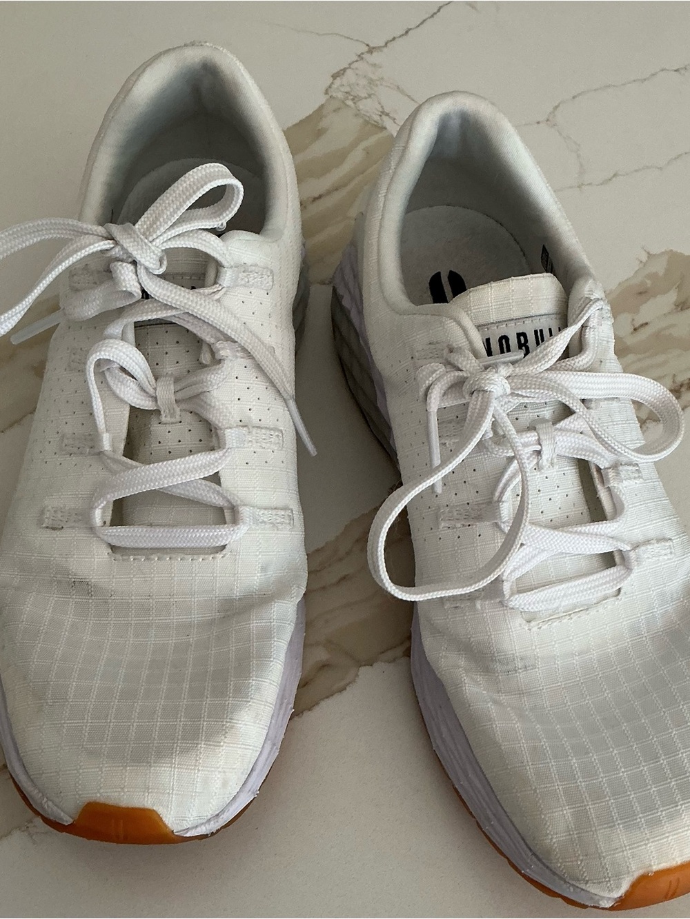 NOBULL White Ripstop Runner Shoes